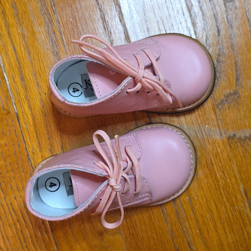Like New!!! JOSMO Walker Shoes Size 4 Pink Ostrich - Picture 6 of 8